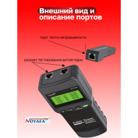 NOYAFA NF-8108A Кабельный тестер